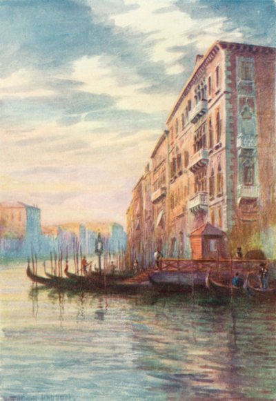 Traghetto Del Sole by A. Trevor Haddon